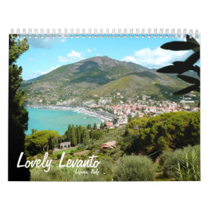 12 Mois Joli Levanto, Calendrier Italie