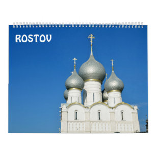 12 mois Rostov, Russie Calendrier photo