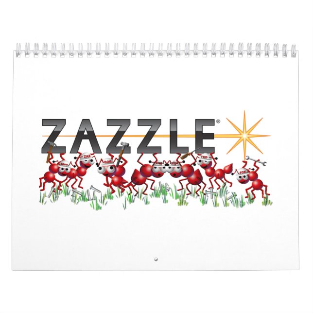 12 Monate Ameisen Kalender (Titelbild)