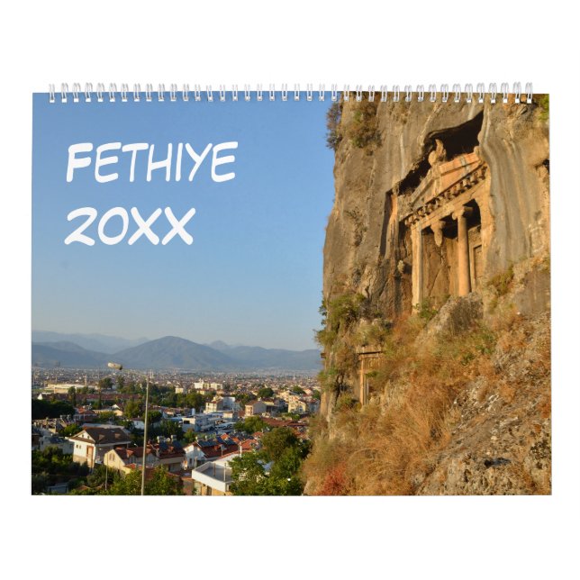 12 Monate Fethiye, Türkei Kalender (Titelbild)