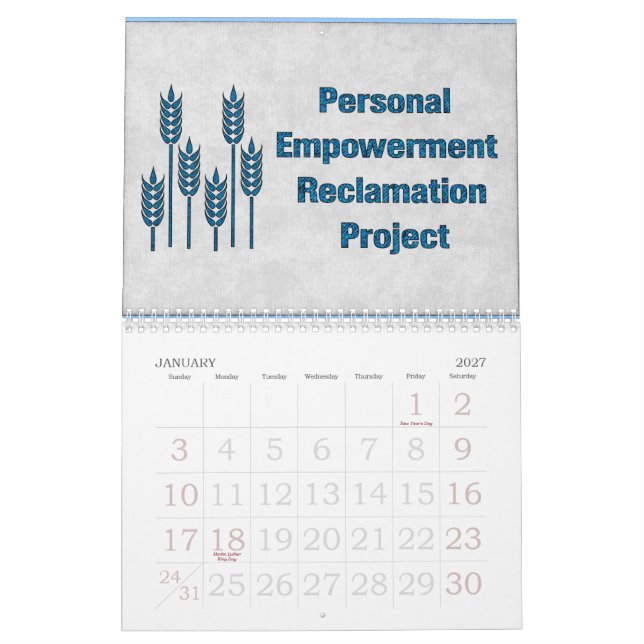 12 Monate Frauen-Power Kalender (Jan 2027)