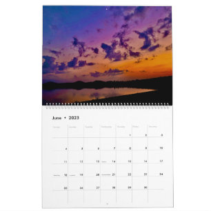 12 Monate großer Kalender