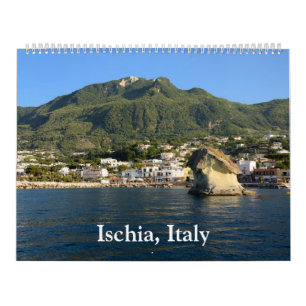 12 Monate Ischia Mauer Kalender