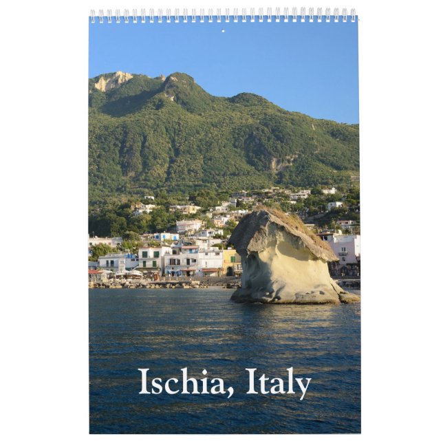 12 Monate Ischia Mauer Kalender (Titelbild)