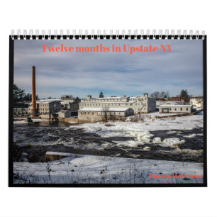 12 Monate Kalender für Central NY