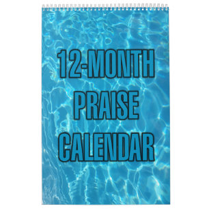 12-Monate Lob-Kalender Kalender