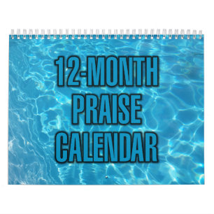 12-Monate-Lob-Kalender Kalender