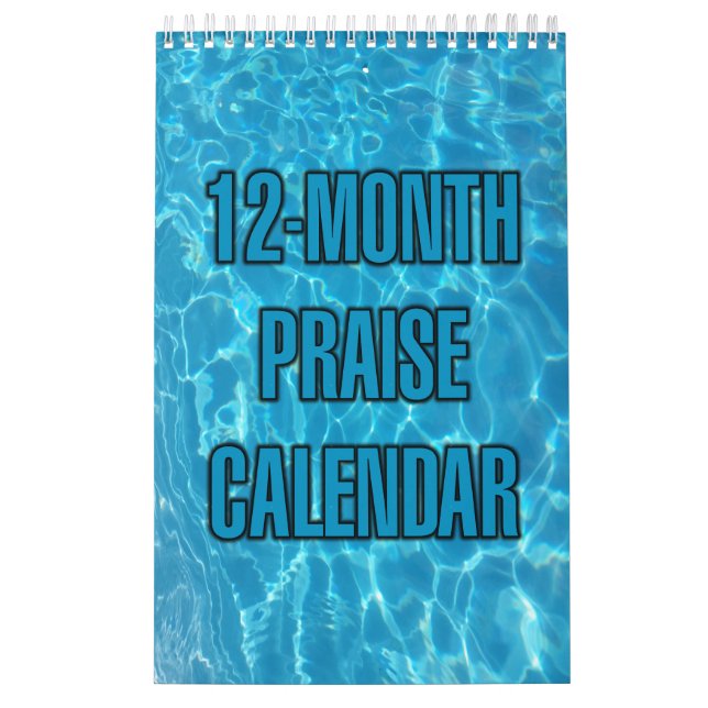 12-Monate-Lob-Kalender Kalender (Titelbild)