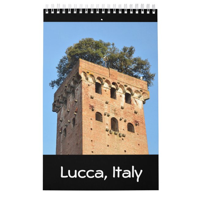 12 Monate Lucca, Italien Foto Kalender (Titelbild)