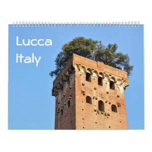 12 Monate Lucca, Italien Foto Kalender
