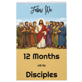 12 Monate mit den Jüngern Christlicher Kalender