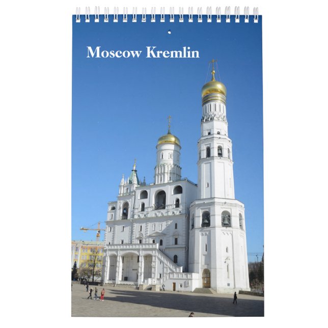 12 Monate Moskaus Kreml-Kalender Kalender (Titelbild)