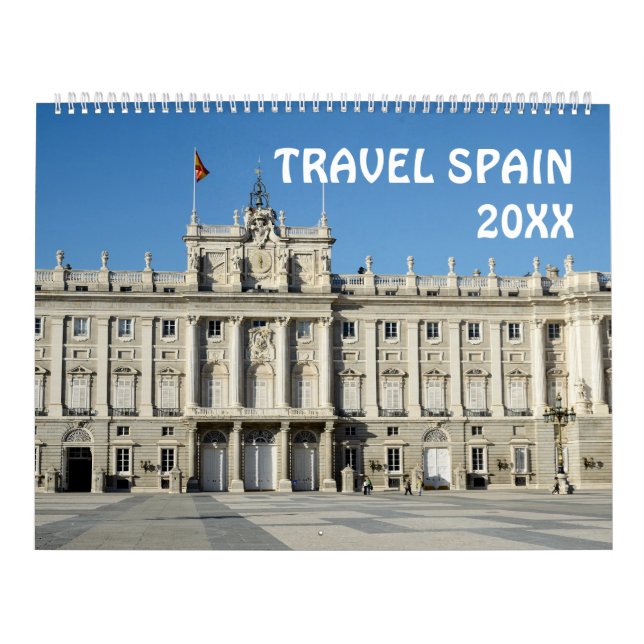12 Monate Reise Spanien Kalender (Titelbild)