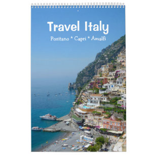 12 Monate Reisen Italien Kalender