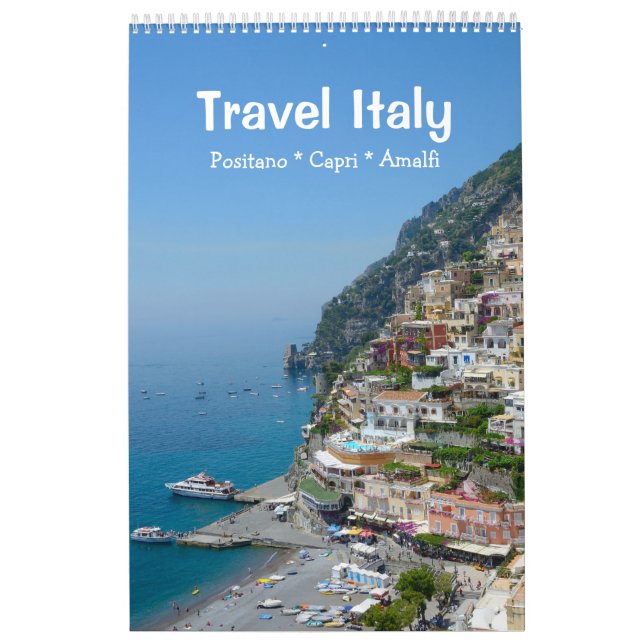 12 Monate Reisen Italien Kalender (Titelbild)