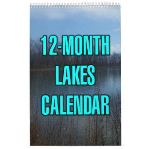 12-Monate-Seen Kalender