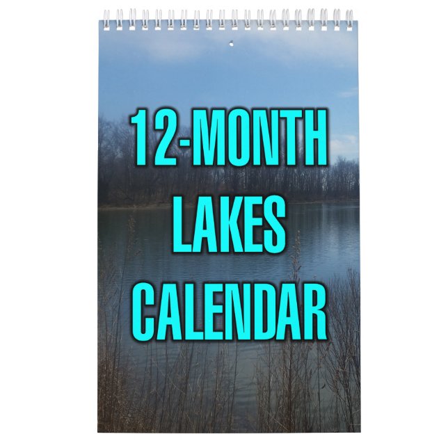 12-Monate-Seen Kalender (Titelbild)