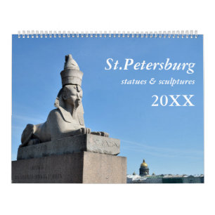 12 Monate St. Petersburg Kalender