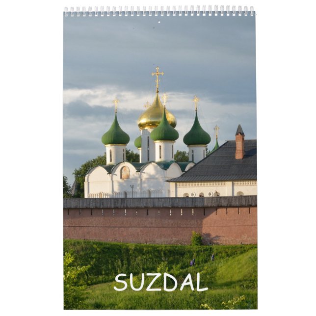 12 Monate Suzdal, Russland Kalender (Titelbild)