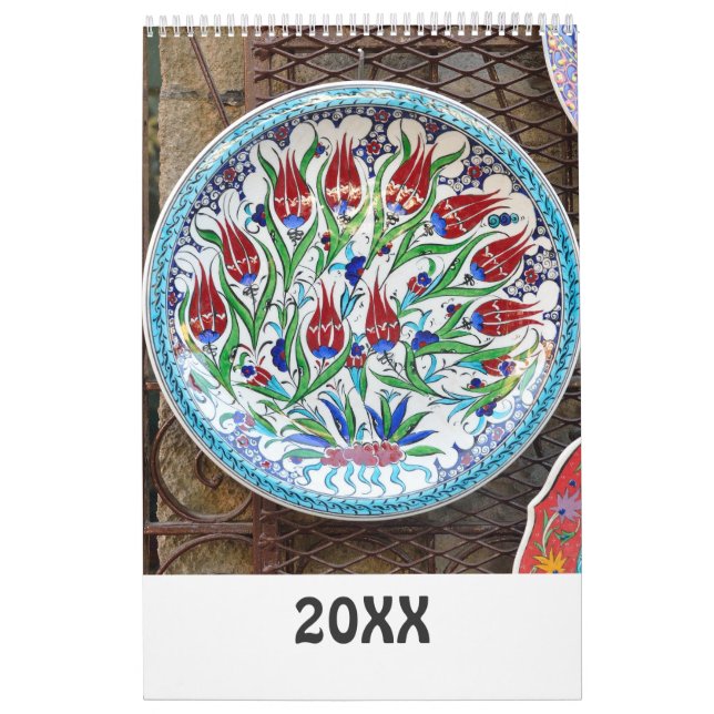 12 Monate türkische Keramiken Kalender (Titelbild)