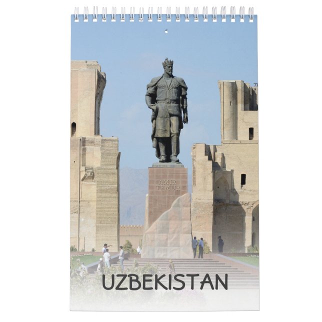 12 Monate Usbekistan 2019 Kalender (Titelbild)