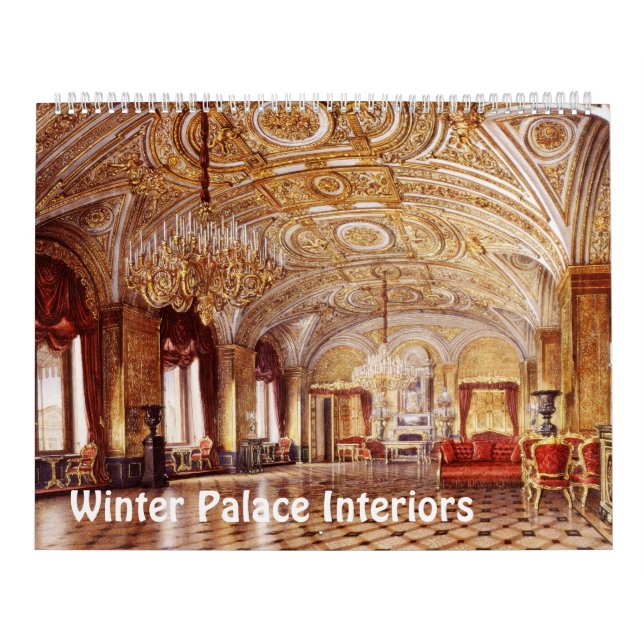 12 Monate Winterpalastkalender Kalender (Titelbild)