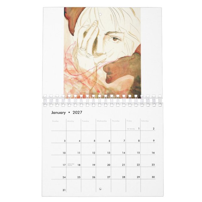12-monatige Träume vom tiefen Kalender (Jan 2027)