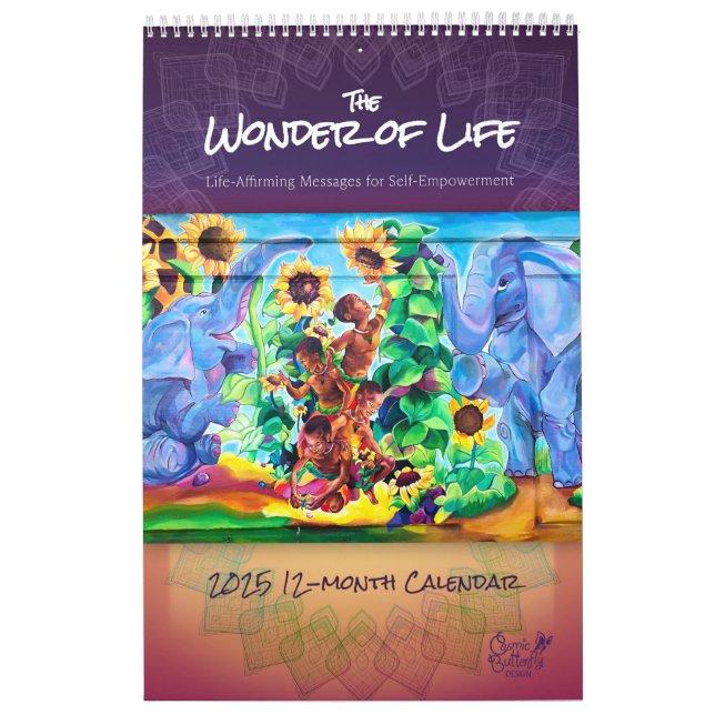 12-monatiger Kalender 2025 (Titelbild)