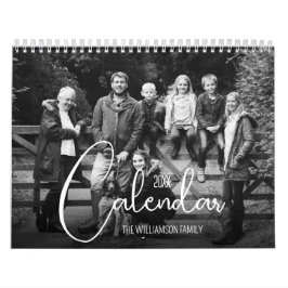 12-Monats-Familien-Foto Kalender