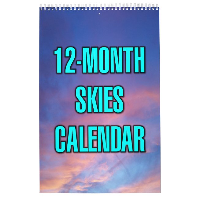 12-Monats-Himmel Kalender (Titelbild)