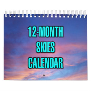 12-Monats-Himmel Kalender