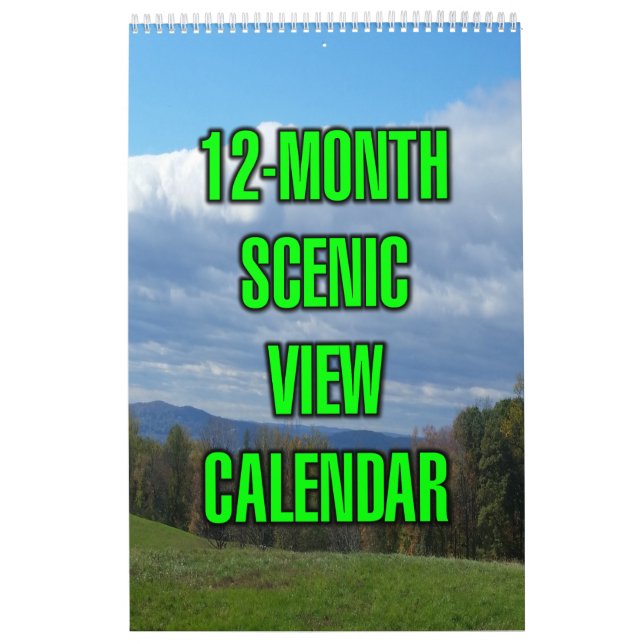 12-Monats-Panoramablick Kalender (Titelbild)