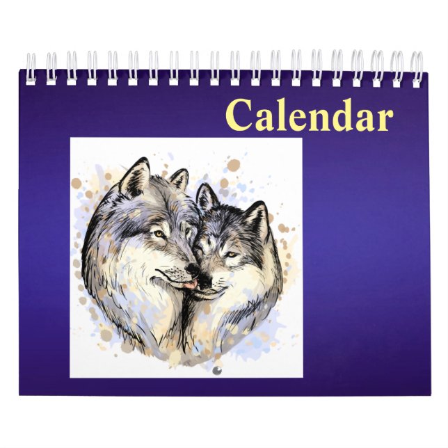 12 Monatskalender Kalender (Titelbild)
