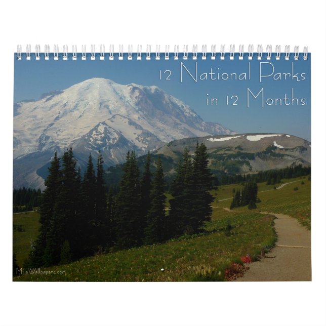 12 Nationalparks in 12 Monaten, 2. Ausgabe Kalender (Titelbild)
