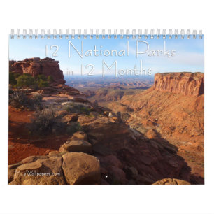 12 Nationalparks in 12 Monaten, 4. Ausgabe Kalender