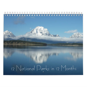 12 Nationalparks in 12 Monaten, 7. Kalender