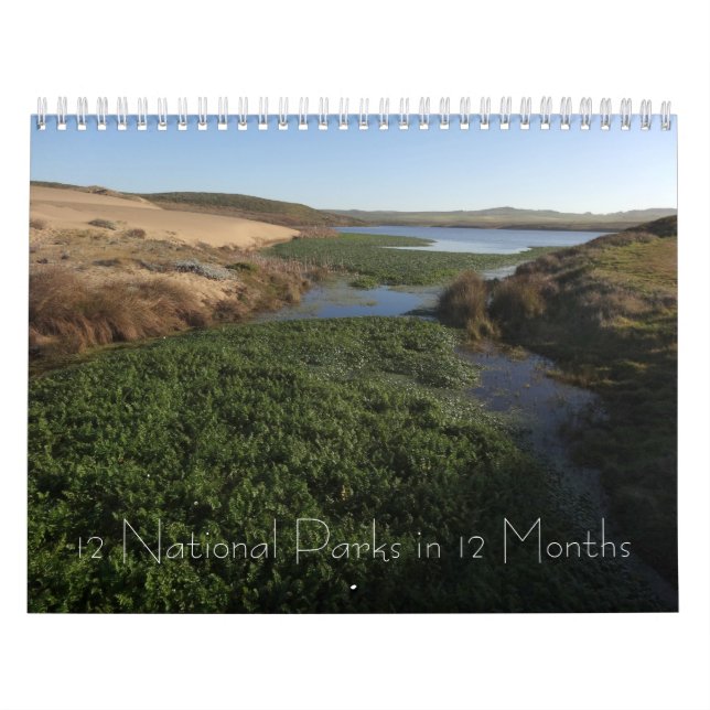 12 Nationalparks in 12 Monaten, 8. Kalender (Titelbild)