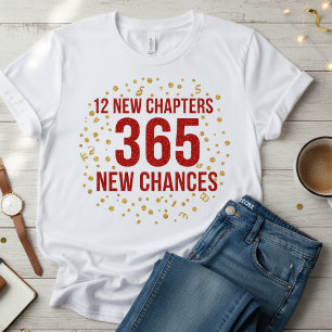 💫 12 Neue Kapitel 365 Neue Chancen T-Shirt Tri-Blend Shirt