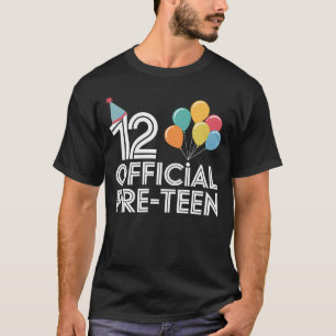 12 Offizielle Kinder vor dem 12. Geburtstag Kinder T-Shirt