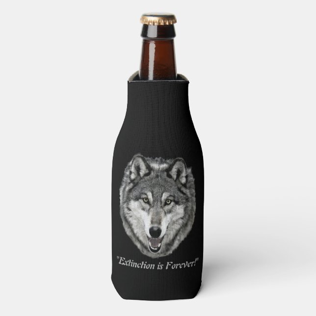 12 oz Flasche Cooler - Istas of Wolf Mtn Heiligtum Flaschenkühler (Flaschenvorderseite)