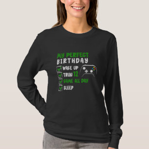 12. Perfect Birthday Boys Gaming 12 Jahre alt G T-Shirt