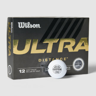 12 Personalisierte Wilson Ultra 500 Distanz Golfball