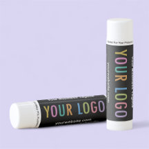 12 pk Vanilla Lip Balm Benutzerdefiniertes Logo Na