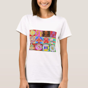 12 Reiki n Karuna Reiki Heilenentwürfe T-Shirt