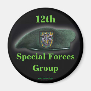 12. Spezialkräfte Flash vet veteran iraq Magnet