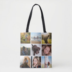 12 Square Foto Collage oder Instagram Foto Tasche