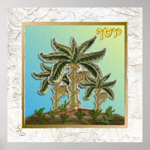 12 Stämme Israels Joseph Kunstdruck Poster