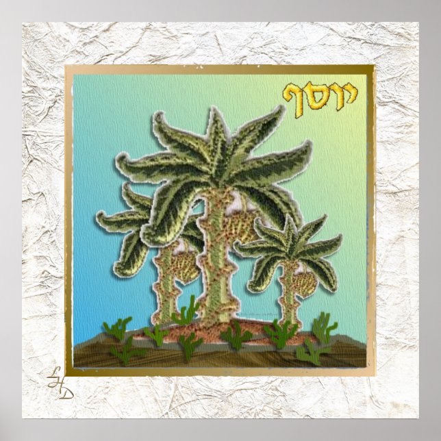 12 Stämme von Israel Joseph Art Print Poster (Vorne)