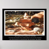 12 Step Erholung Serenity Poster