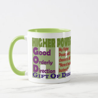 12 Stufen höhere Power-Slogans Tasse